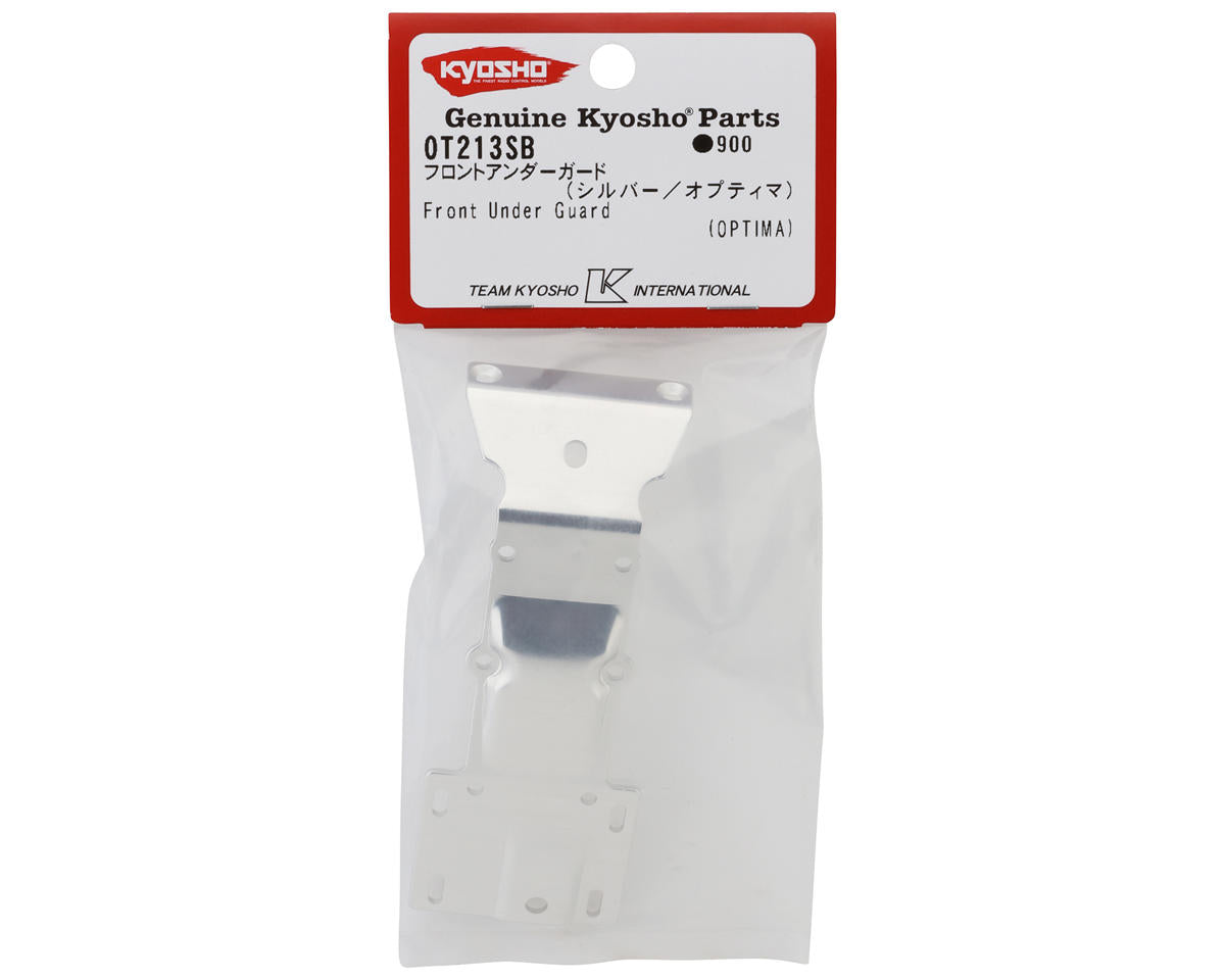 Kyosho Optima Front Under Guard Plate (Silver)