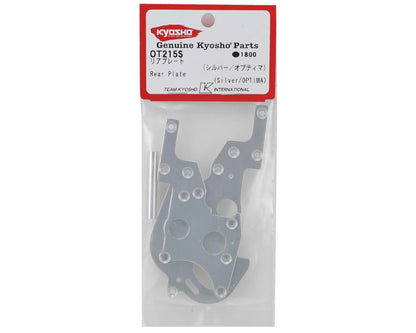 Kyosho Optima Rear Plate (Silver)