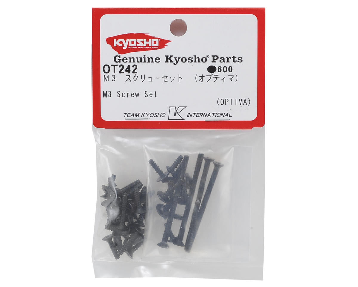 Kyosho M3 Screw Set (3mm)