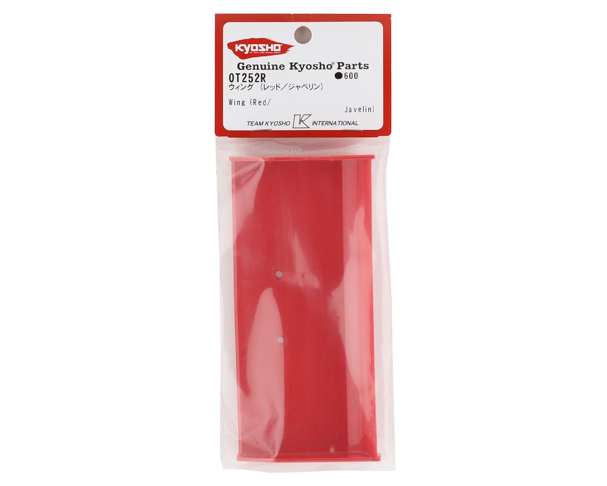 Kyosho Javelin Rear Wing (Red)