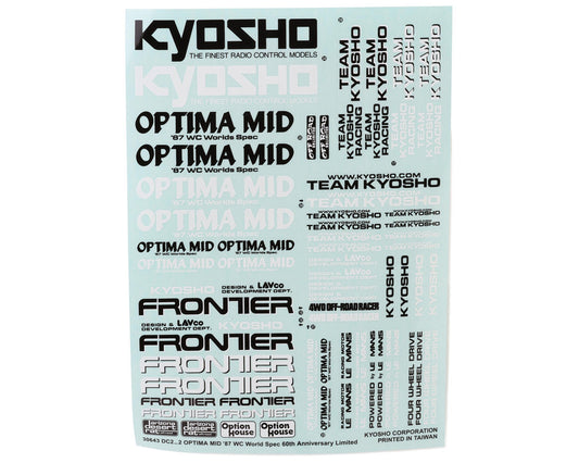 Kyosho Optima Mid Body (Clear)