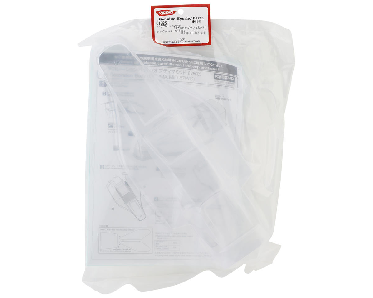 Kyosho Optima Mid Body (Clear)