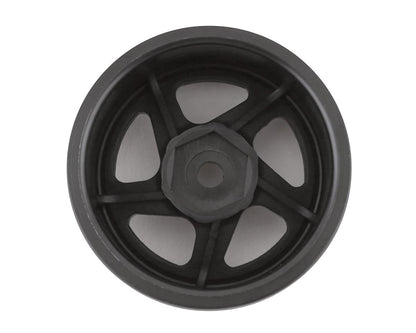 Kyosho Optima 43mm 5-Spoke Wheels (Black) (2)