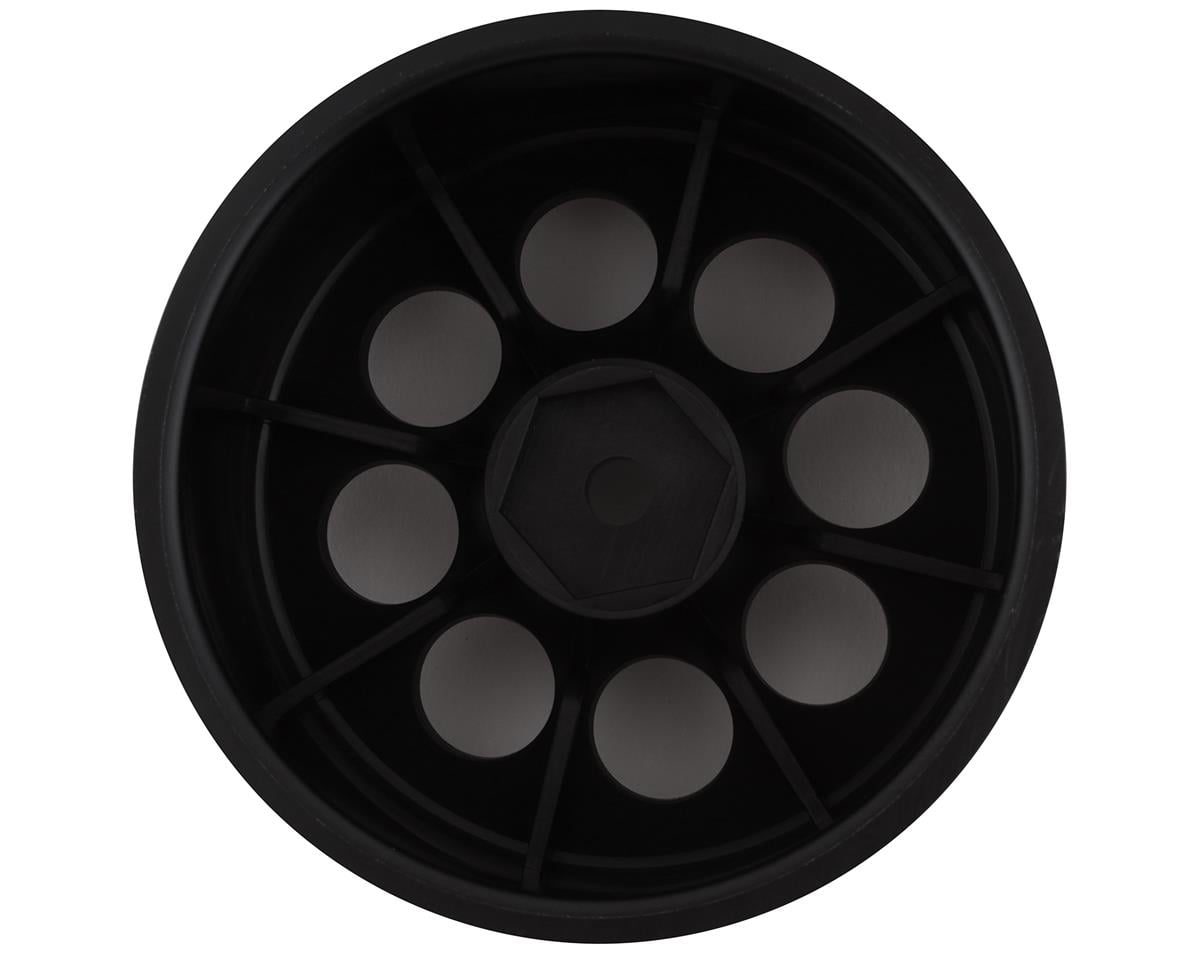 Kyosho Optima 8 Hole Wheel (Black) (2)