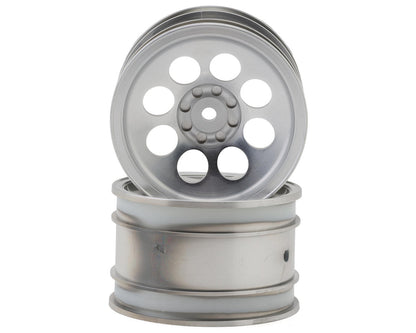 Kyosho Turbo Optima 50mm 8-Hole Wheels (Chrome) (2)