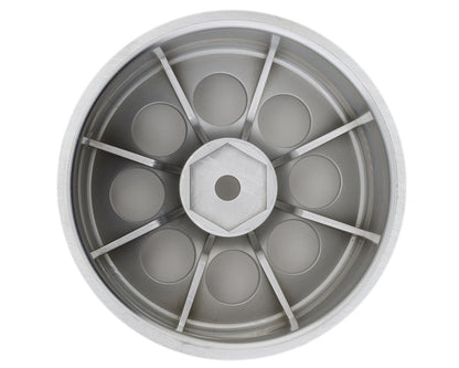 Kyosho Turbo Optima 50mm 8-Hole Wheels (Chrome) (2)