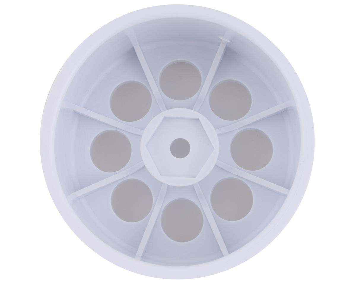 Kyosho Turbo Optima 50mm 8-Hole Wheels (White) (2)