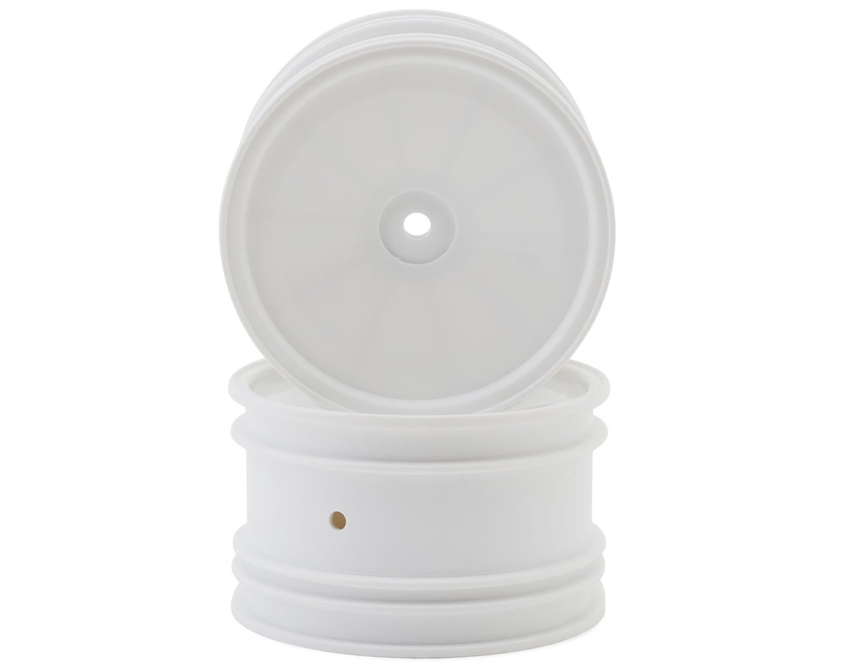 Kyosho Optima 2.2" Rear Dish Wheels (White) (2)