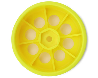 Kyosho Turbo Optima Mid SP 50mm Front 8-Hole Wheels (Yellow) (2)