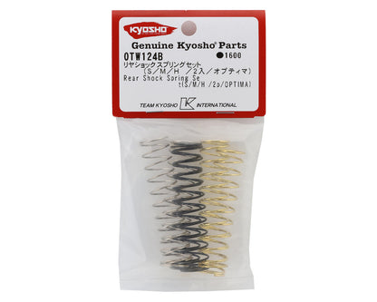 Kyosho Optima Mid Rear Shock Springs Set (Soft/Medium/Hard)