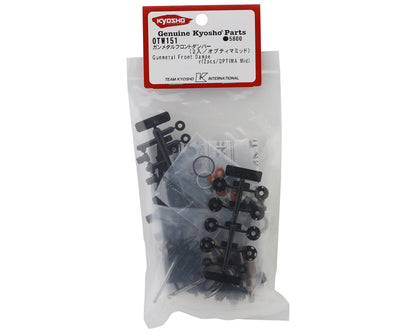 Kyosho Optima Mid Front Damper Set (Gunmetal) (2)