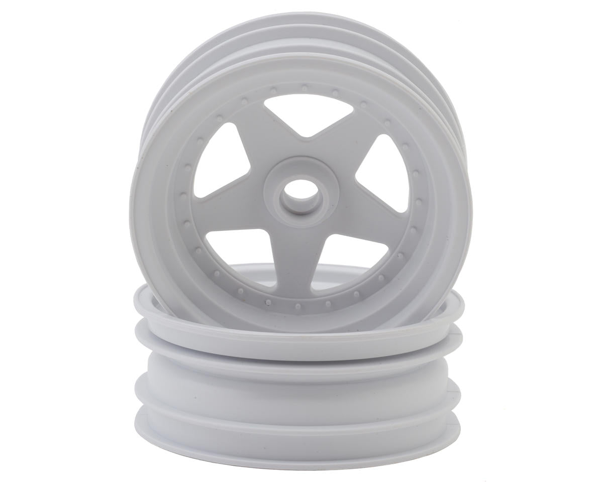 Kyosho Scorpion 2.2 Front Wheels (White) (2)