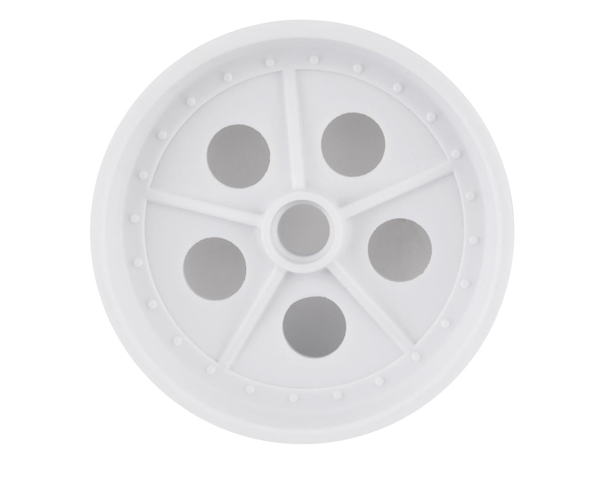 Kyosho Tomahawk Front Wheels (White) (2)