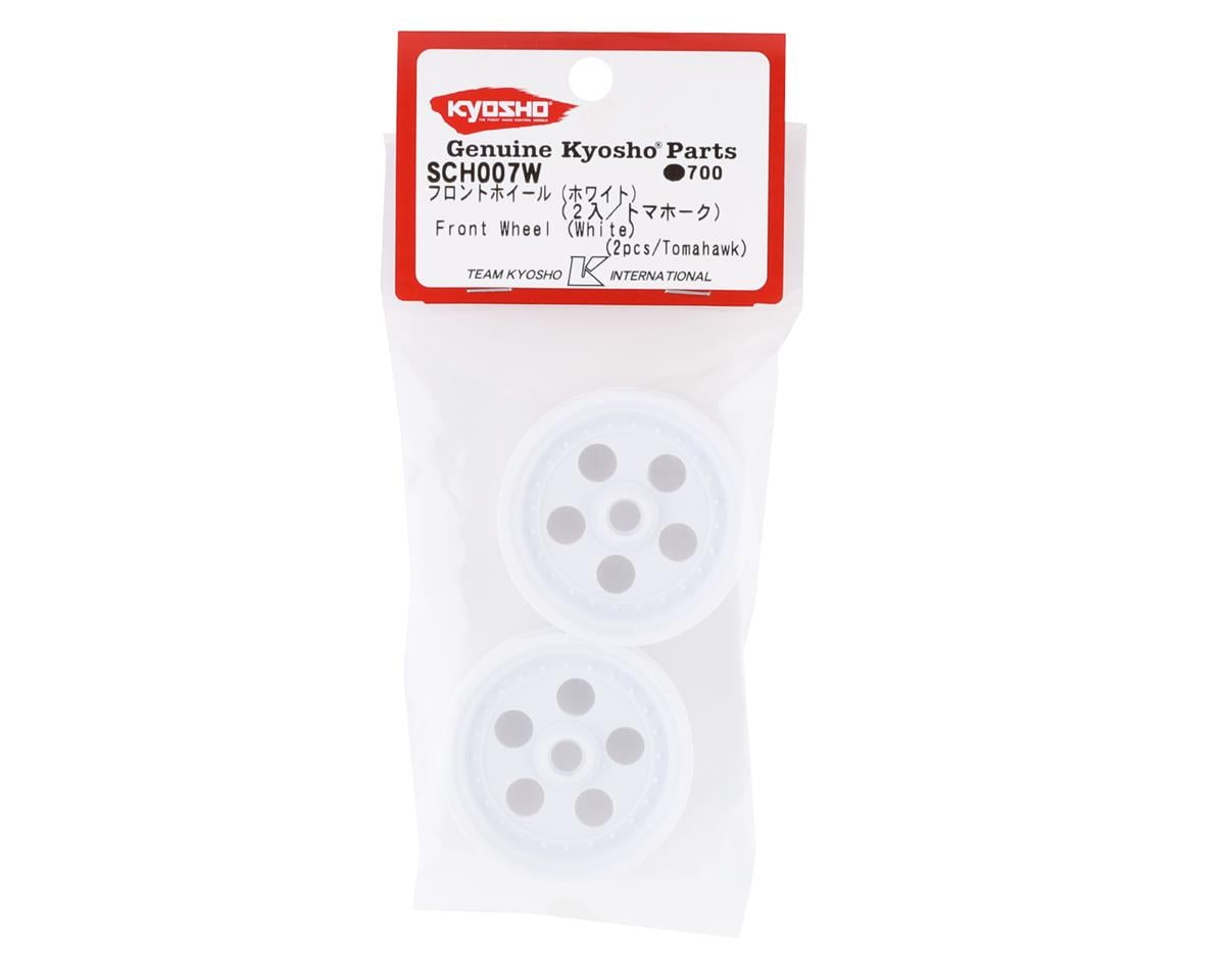Kyosho Tomahawk Front Wheels (White) (2)