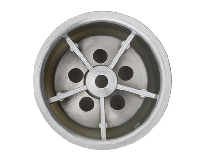 Kyosho Tomahawk Rear Wheels (Satin Chrome) (2)