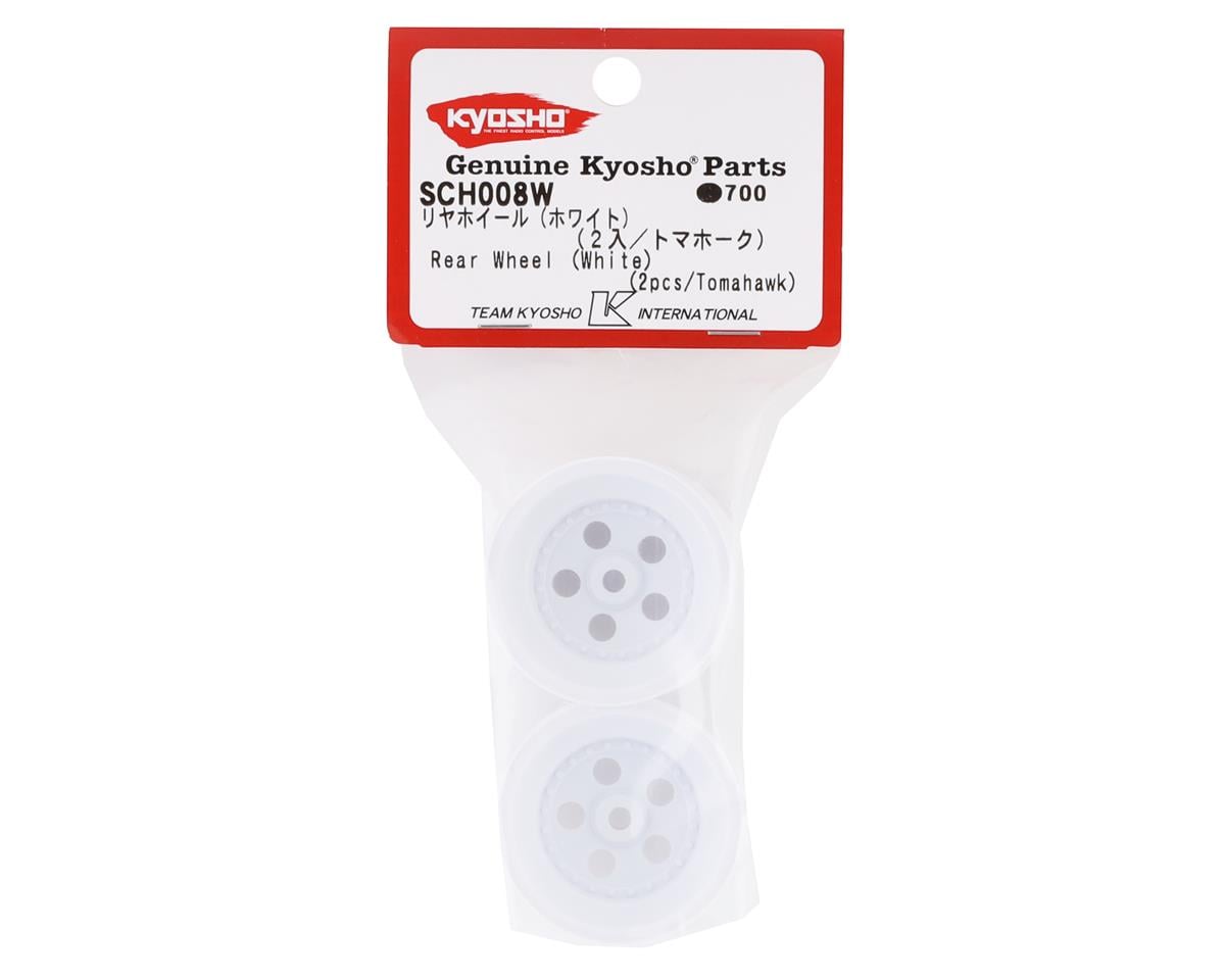 Kyosho Tomahawk Rear Wheels (White) (2)