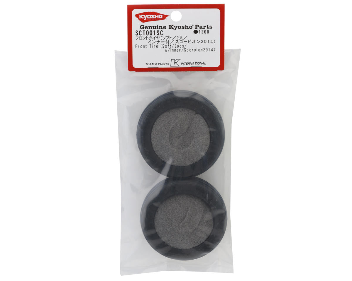 Kyosho Scorpion Front Tire (2) (Soft)