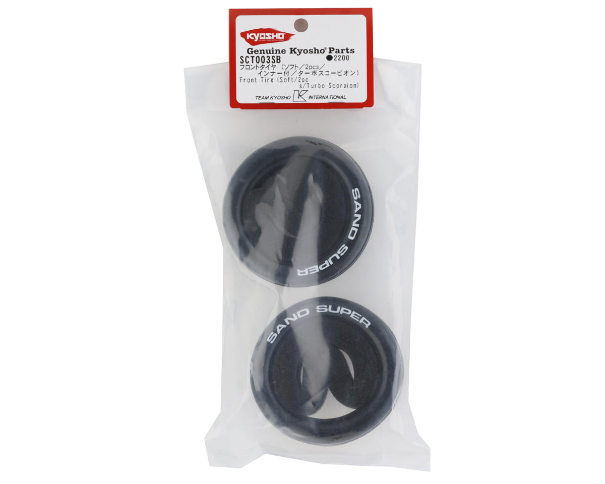 Kyosho Turbo Scorpion 2.2 Front Tire (2) (S)