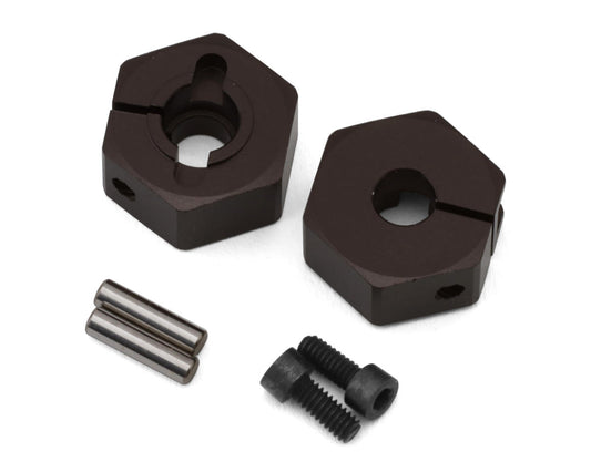 Kyosho Ultima RB7.5mm Clamping Wheel Hub (Gunmetal) (2) (62mm)