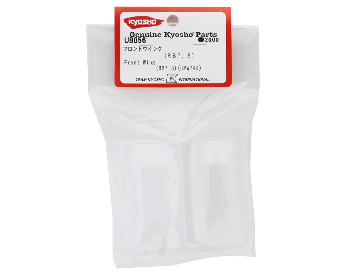 Kyosho Ultima RB7.5 Front Wing (Clear)