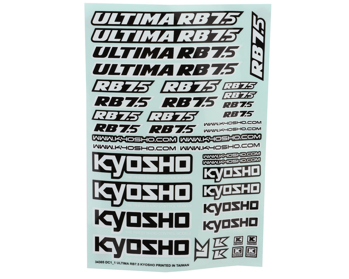 Kyosho Ultima RB7.5 Body Set (Clear) (Standard)