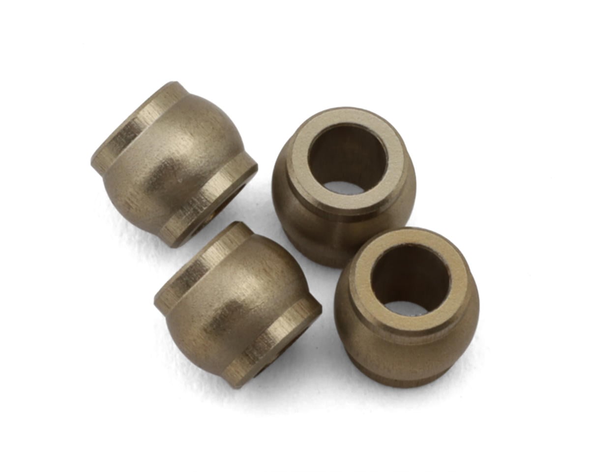 Kyosho Lazer ZX-7.5/Ultima RB7.5 Velvet Coated 5.8mm Shock Pivot Balls (4)