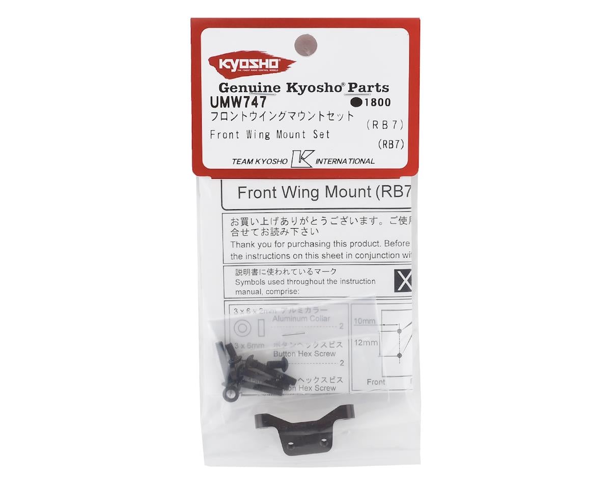 Kyosho Aluminum RB7 Front Wing Mount Set