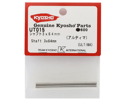 Kyosho Ultima 3x64mm Shaft (2)