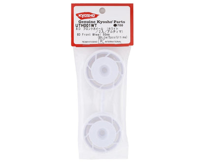 Kyosho Ultima 8D 50mm Front Wheel (White) (2)