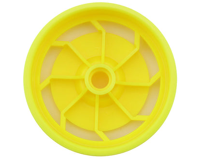 Kyosho Ultima 50mm 8D Front Wheels (Yellow) (2)