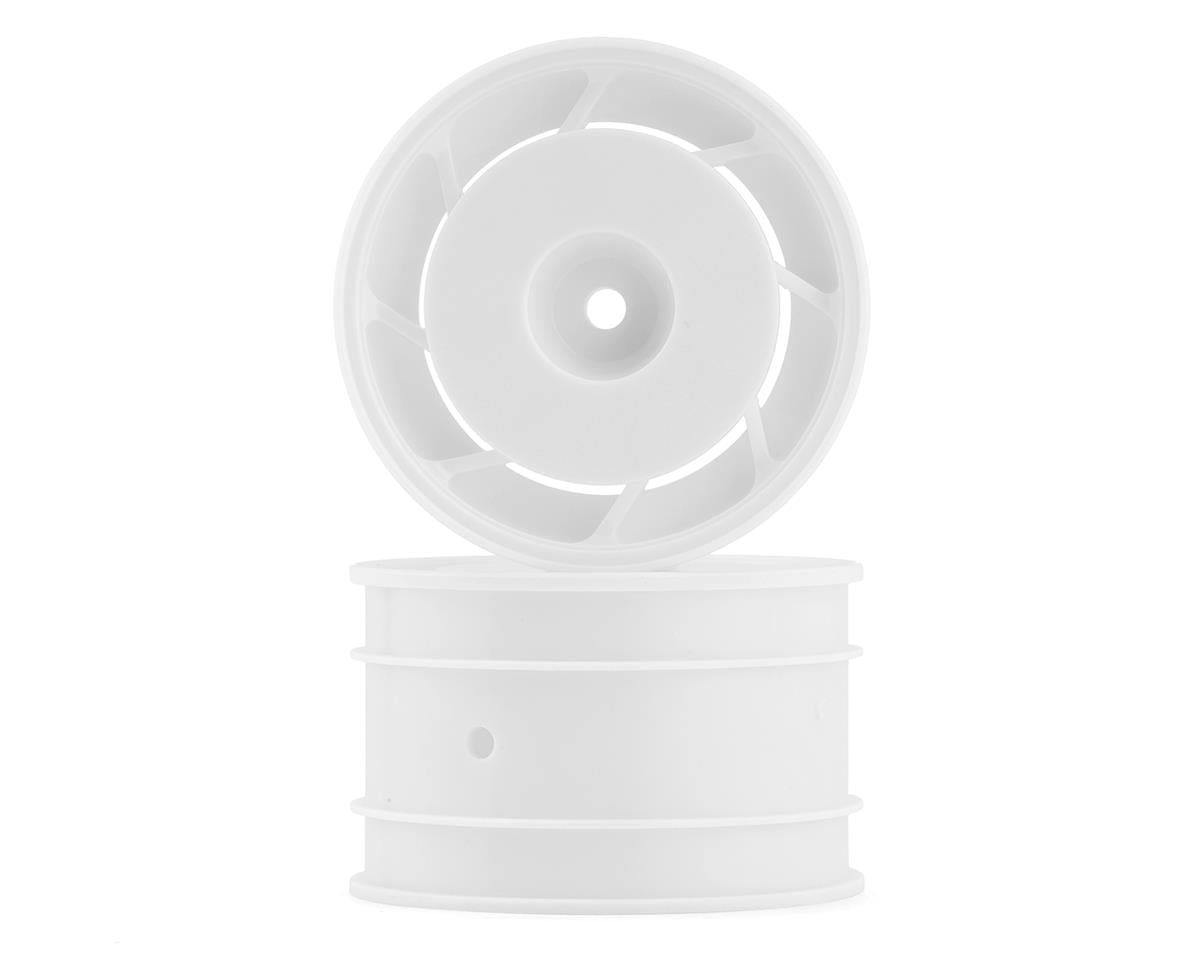 Kyosho Ultima 8D 50mm Rear Wheel Set (White) (2)