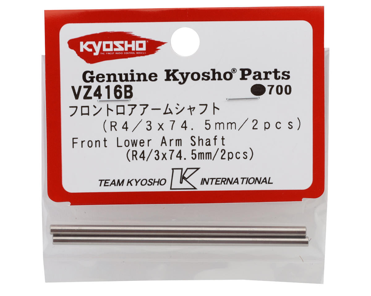 Kyosho V-ONE R4 Evo.3 Front Lower Arm Hinge Pins (3x74.5mm) (2)