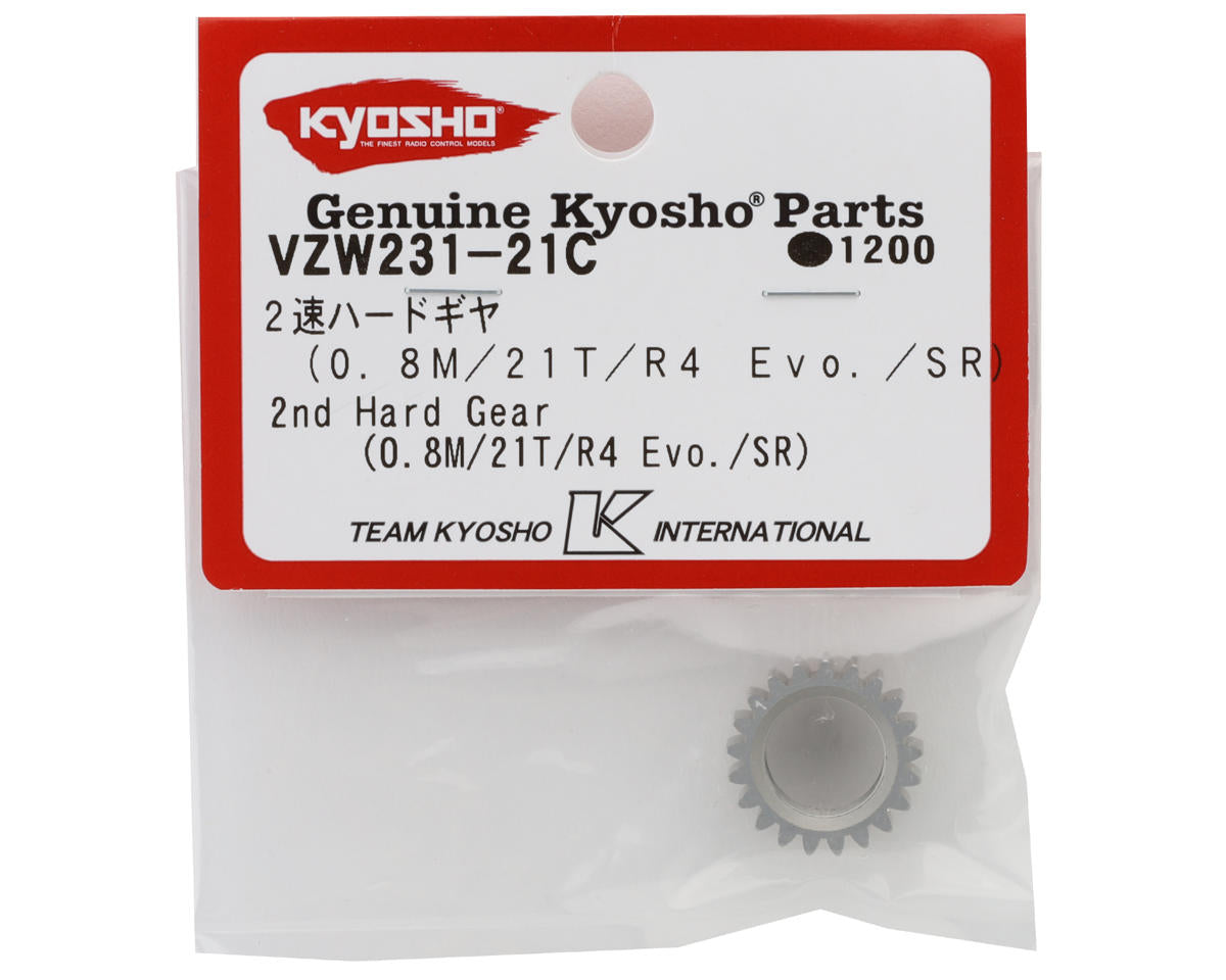 Kyosho V-ONE R4 Evo.3/SR Metal 0.8M 2nd Hard Gear (21T)