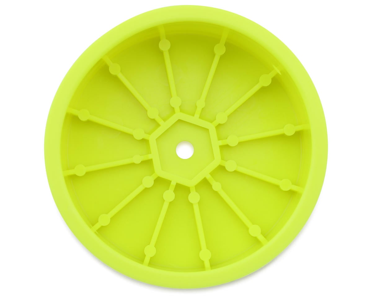 Kyosho Ultima 2.2" 2WD Front Wheels (Yellow) (2)