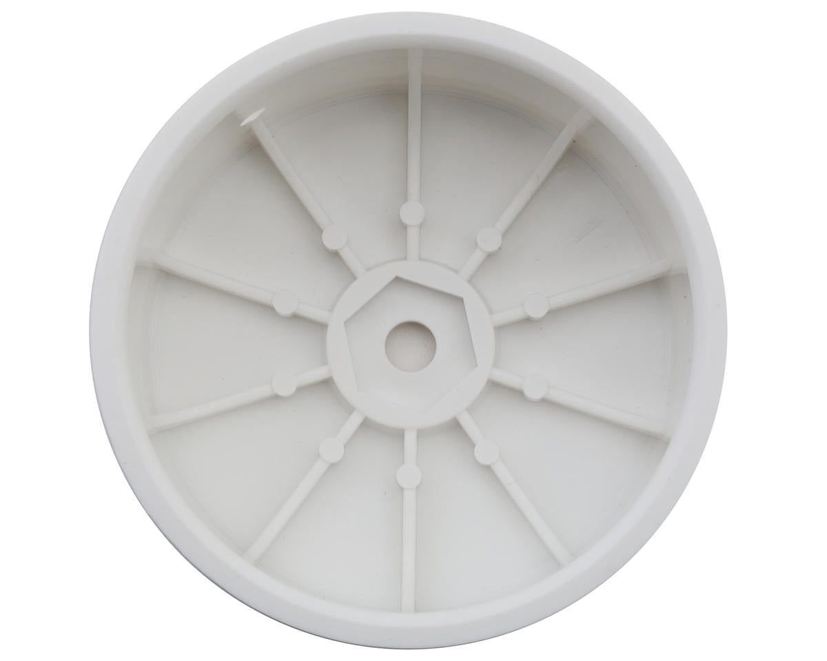Kyosho 12mm Hex 2.2" 4WD Front Wheels (2) (White)