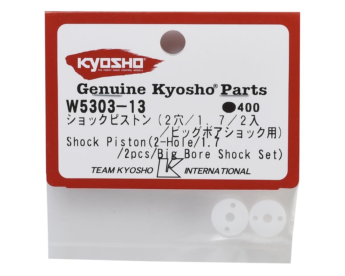 Kyosho Big Bore Shock Piston Set (2) (2 hole x 1.7mm)