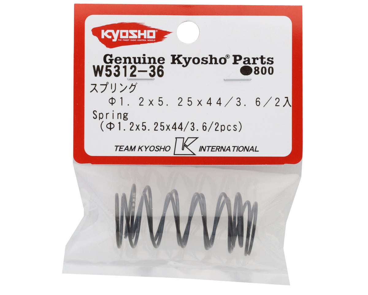 Kyosho Ultima RB7.5 Front Shock Springs (2)  (1.2x5.25x44/3.6)