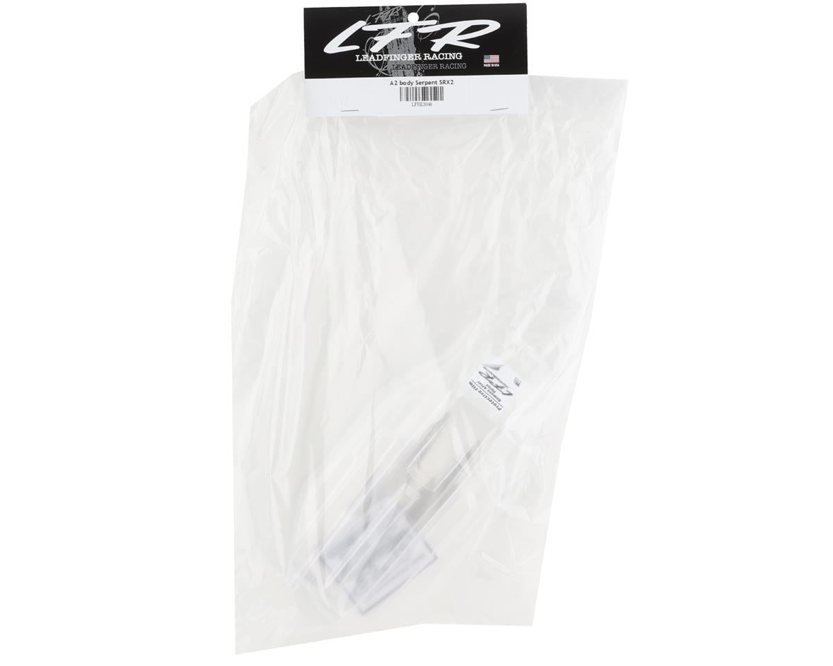 Leadfinger Racing Serpent SRX2 A2 1/10 Buggy Body w/Tactic Wings (Clear)