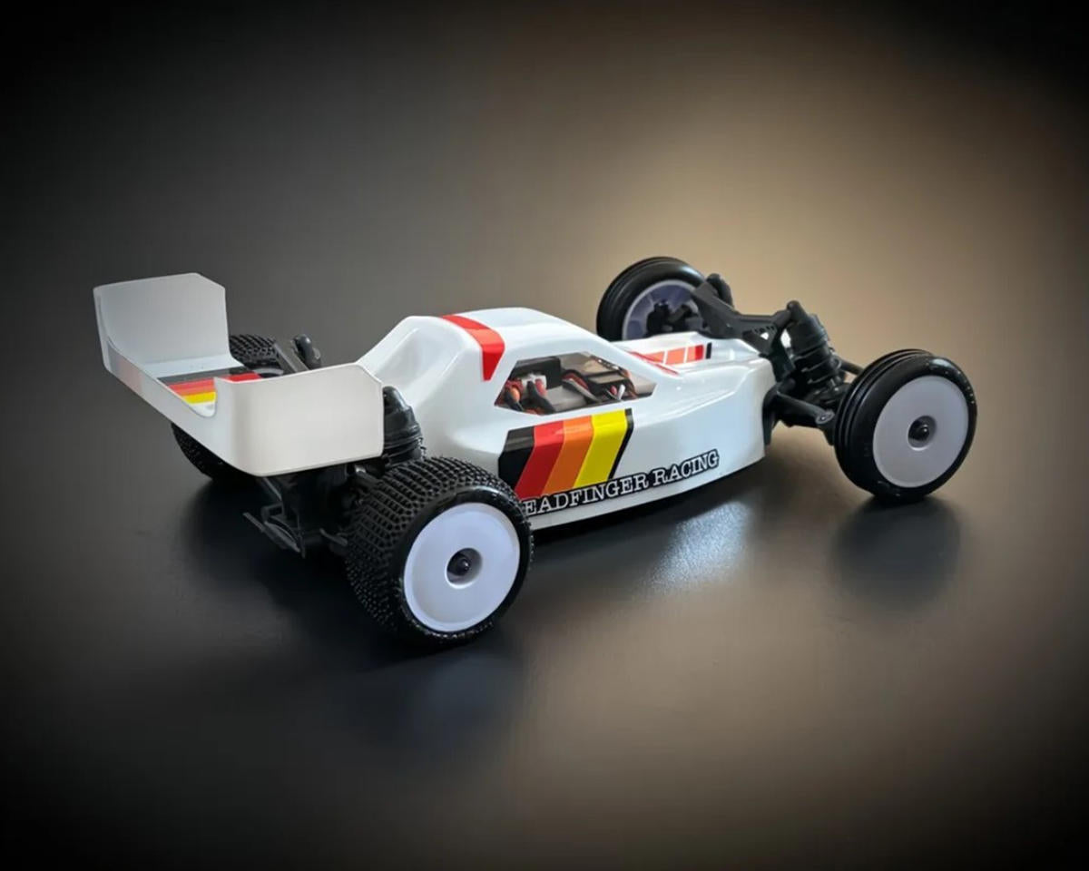 Leadfinger Racing Micro-B Retro-Mod Body & Wing Set (Clear)