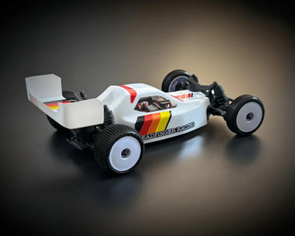 Leadfinger Racing Micro-B Retro-Mod Body & Wing Set (Clear)