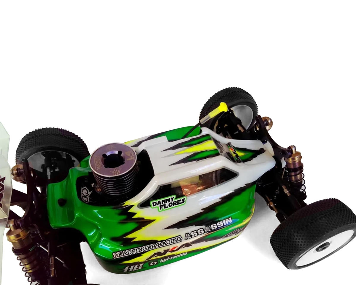 Leadfinger Racing HB Assassin 1/8 Buggy Body (Clear) (D816/D817/D818)