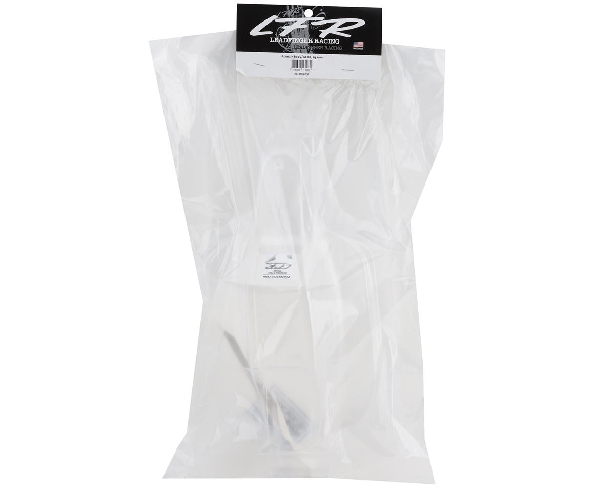 Leadfinger Racing Team Associated/Agama Assassin 1/8 Buggy Body (Clear)