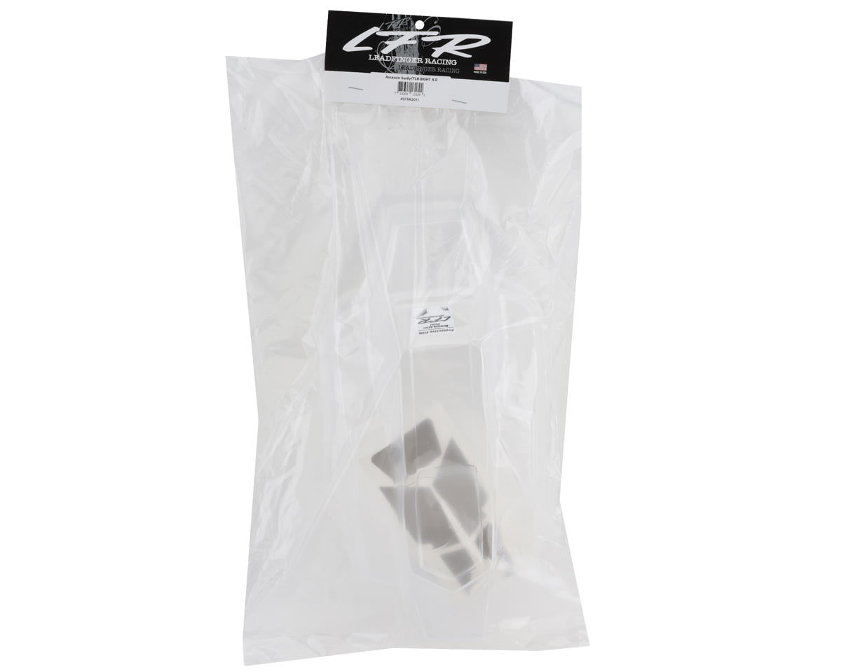 Leadfinger Racing TLR Assassin 1/8 Buggy Body (Clear) (8IGHT 4.0)
