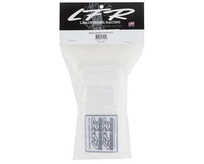 Leadfinger Racing Sniper 1/10 Buggy Turf Wing (2) (Medium Weight) (Clear)