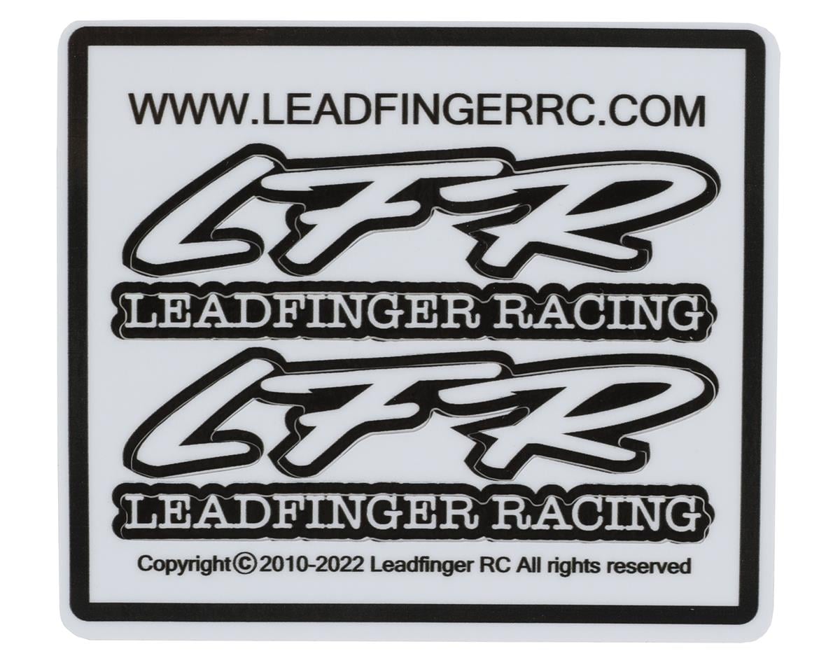Leadfinger Racing 1/10 Buggy Wing Center Stabilizer (2) (Smoke)