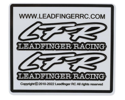 Leadfinger Racing 1/10 Buggy Wing Center Stabilizer (2) (Smoke)