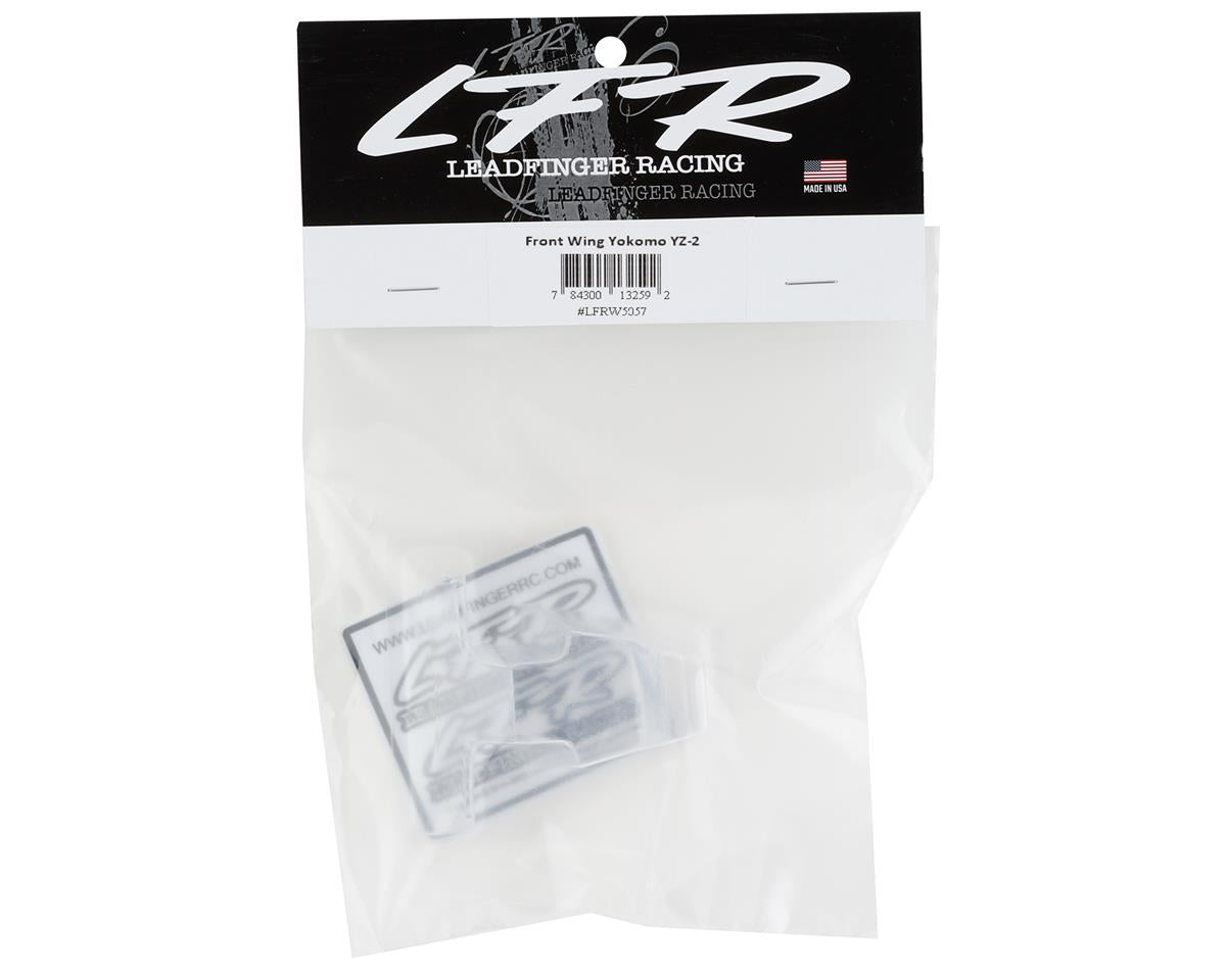 Leadfinger Racing Yokomo YZ2 Front 1/10 Buggy Wing