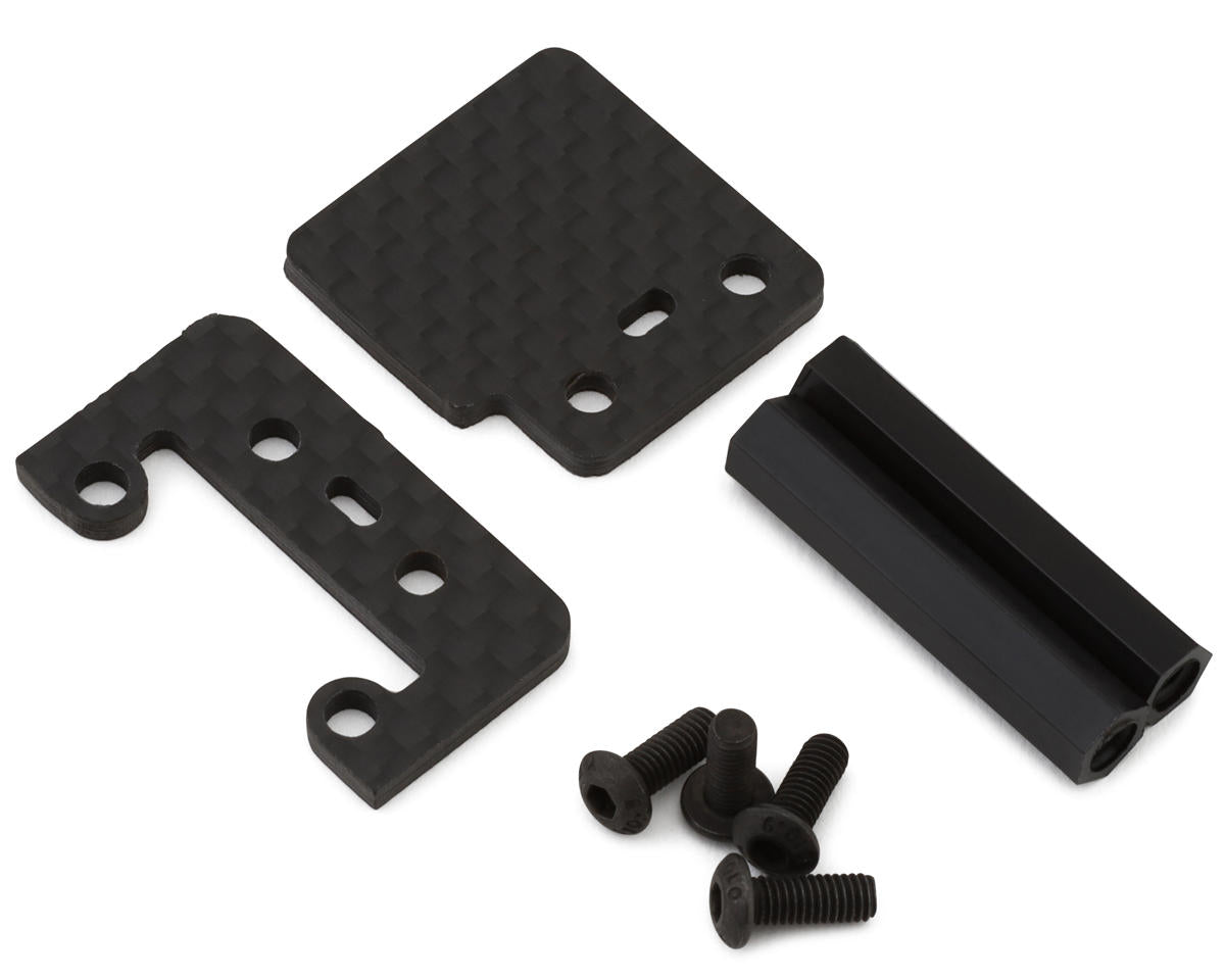 LapMonitor Team Associated RC8B3e Carbon Fiber Transponder Mount