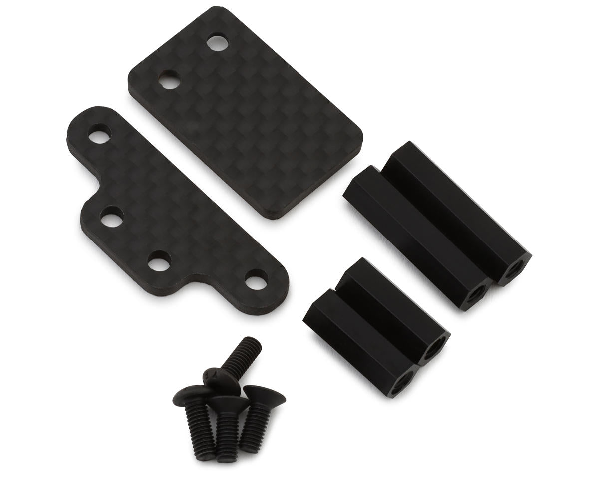 LapMonitor Kyosho MP9e/MP10e Carbon Fiber Transponder Mount