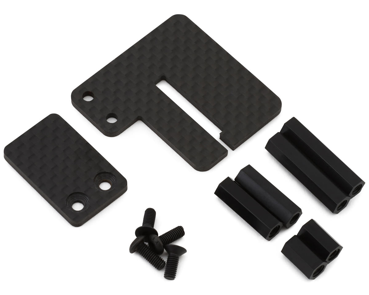 LapMonitor 1/8 Brushless Generic Carbon Fiber Transponder Mount